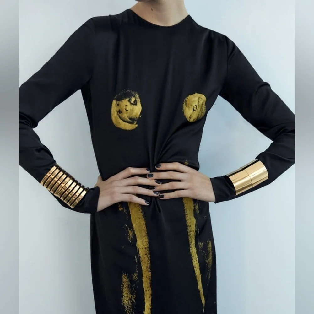 Zara nwt golden